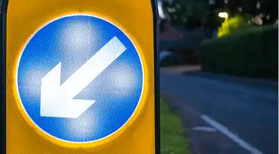 UK road traffic sign indicating a mandatory stop - Highway Code